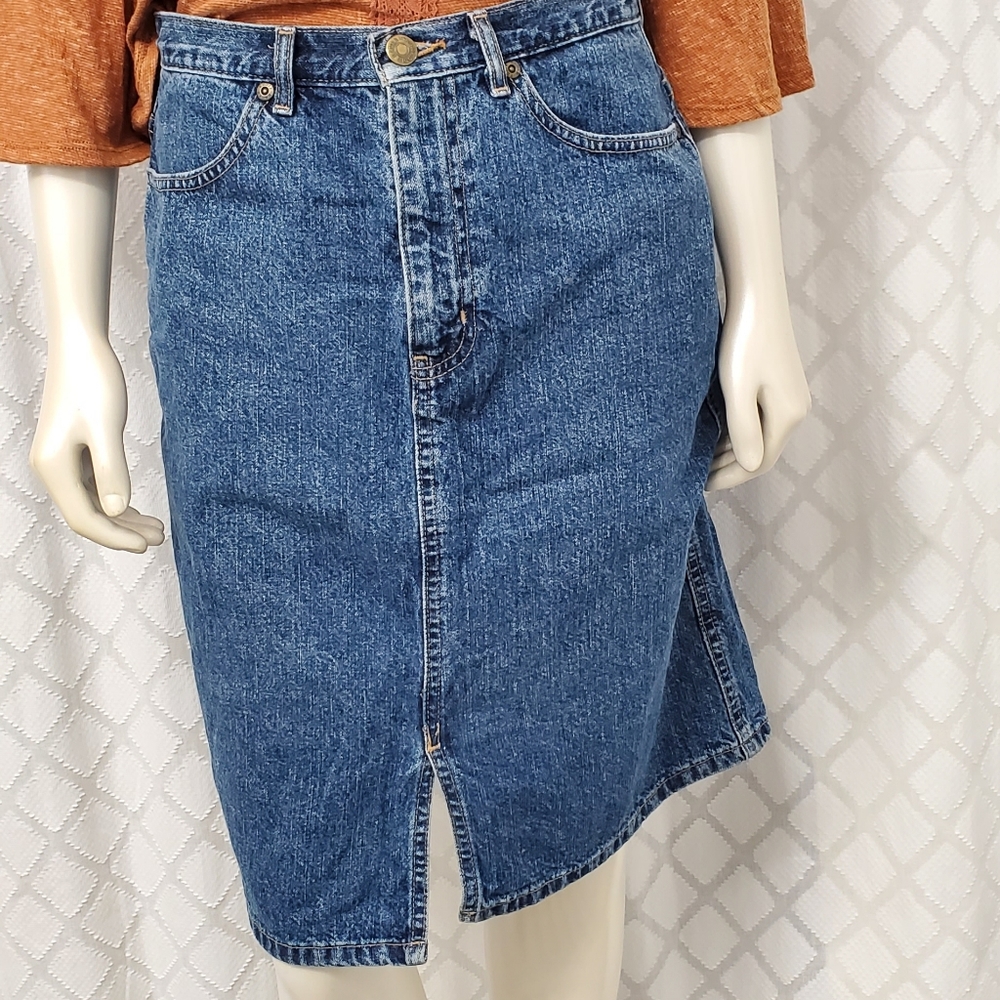 Womens denim skirt